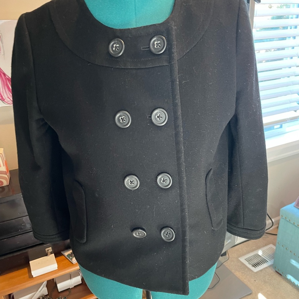 Cute cropped double breasted jacket